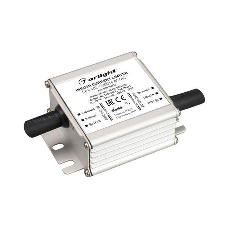 Ограничитель пускового тока SPV-ICL-230016 AC/AC (120-264V, 16A) (Arlight, IP67 Металл, 5 лет) | 038196(1) Arlight