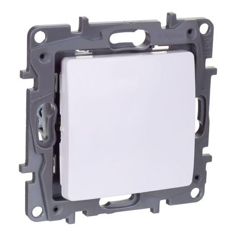 Переключатель перекрестный 1-кл. Etika 250В 10AX винт. зажимы бел. IEK 672249 Legrand