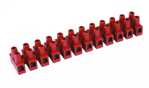 Колодка клеммная фибергласс ЗВИ, 3р,150°С,450V, 24A, 2,5мм.кв. | 43103FV DKC ДКС