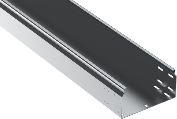 Лоток листовой неперфорир. 100х200 L2500 сталь 2.0мм ESCA 7 IEK CLN10-100-200-200-D25