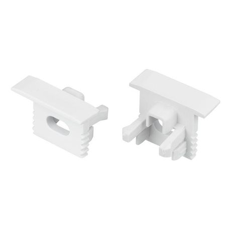 Заглушка SL-MINI-10-F WHITE с отверстием пластик (комплект) Arlight 049454