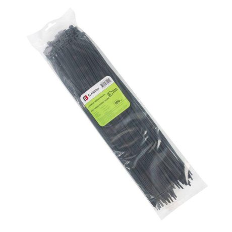 Стяжка нейлоновая КСС «MULTILOCK» 5х400 (черн) (100шт) | 102323 Fortisflex КВТ