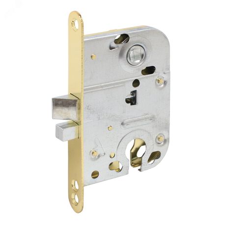 Замок врезной АЛЛЮР 2018 PB золото B2B б/о б/руч - 14141 ПТК