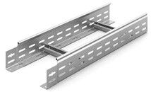 Лестничный лоток замковый 200х80х6000, толщ. 1,5 мм, Сендзимир цинк, 083286 | НЛО-200х80х6000-1,5-СЦ Ostec