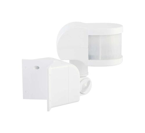 Датчик движения DD-06 настенный/угловой 270град. 1200Вт 10-420с 12м 3-2000Лк IP44 бел. Duwi 25828 5