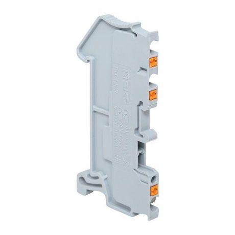 Клеммная колодка пружинная 1,5 Push-in 3 вывода серая| PIT-1,5-3 | EKF