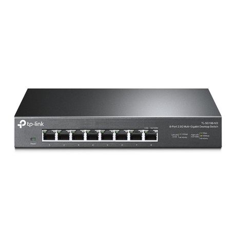 Коммутатор TL-SG108-M2 8-портовый 2.5Гбит/с настол. TP-Link 1827270
