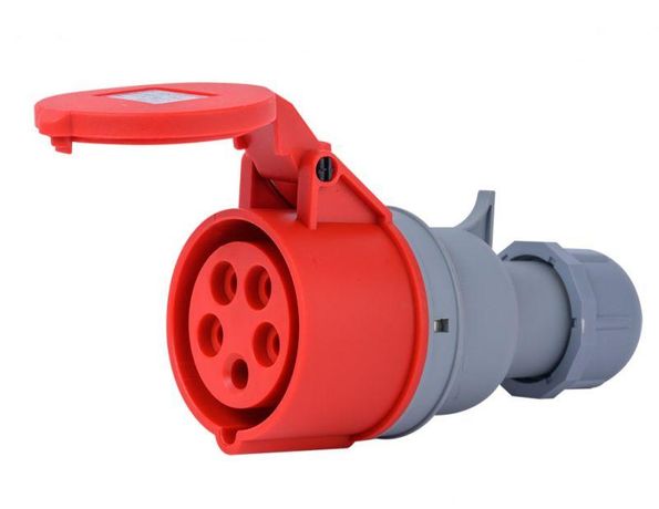 Розетка переносная 3Р+РЕ+N 32А 380В IP44 РП-103 DEKraft 26135DEK APC