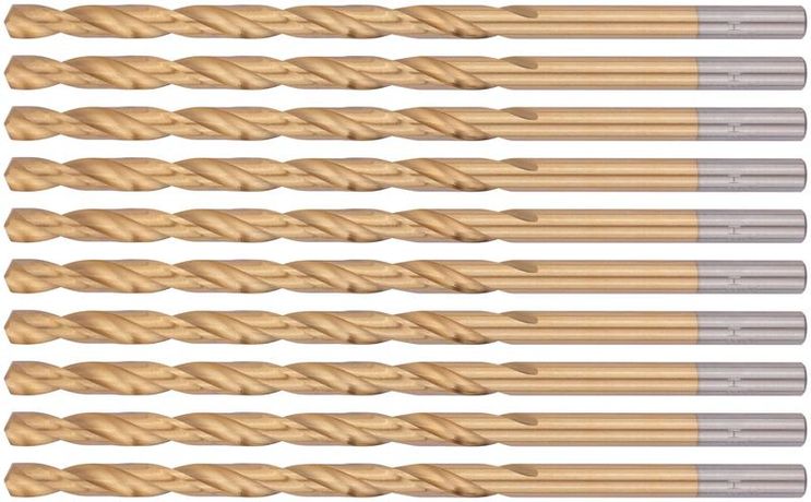 Сверло HSS по металлу удлиненные титановое покрытие 6.0х139мм (уп.10шт) FIT 34260 РОС