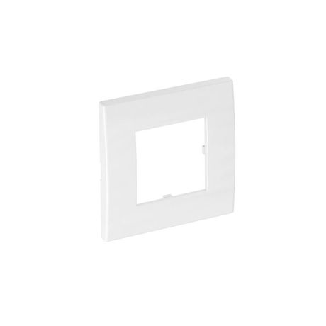 Рамка одинарная Modul45 (универс.,84x84 мм,белый) (AR45-F1 RW) | 6119322 OBO Bettermann