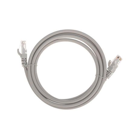 Патч-корд U/UTP CAT 6, RJ45-RJ45, 26AWG, LSZH, серый, 2м REXANT | 02-0290-2 MEET
