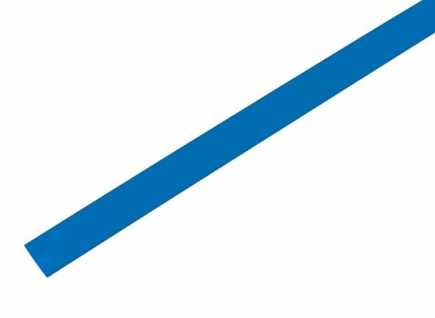 Термоусаживаемая трубка 9,0 4,5 мм, синяя, упаковка 50 шт. по 1 м, REXANT - 20-9005 MEET