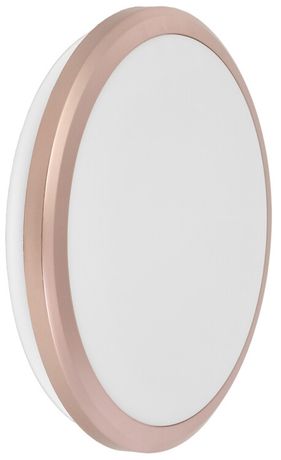 Светильник светодиодный пылевлагозащищенный для ЖКХ ДПБ 3203 18Вт IP54 4000K круг роз. золото | LDPB0-3203-18-4000-K01 IEK