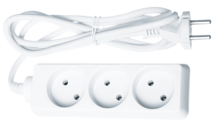 Удлинитель Navigator 61 310 NPE-S-03-500-X-2x1 без заземления 3 гн. 5м 16А ПВС 2х1.00 - 20423