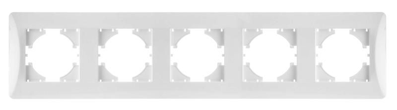 Рамка 5-м Ugra бел. матов. GUSI С1150-041