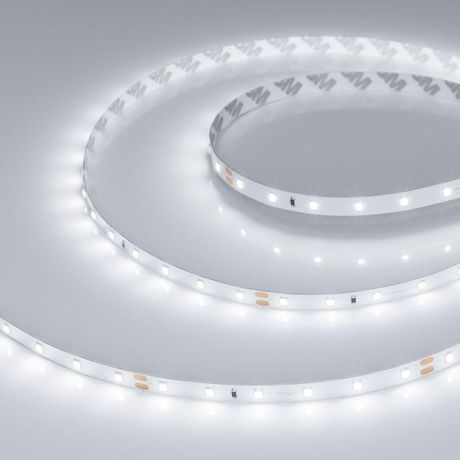 Светодиодная лента RT-A60-8mm 24V White6000 (4.8 W/m, IP20, 2835, 5m) (Arlight, Открытый) | 011504(2) Arlight