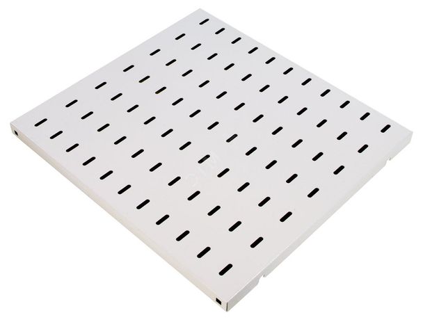 Полка усиленная для аккумуляторов, грузоподъемностью 200 кг, глубина 580 мм, цвет черный | СВ-58АК-9005 ЦМО