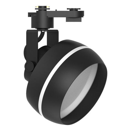 Светильник трековый под лампу GX70, черный, AL168, серия Luna | 48553 FERON