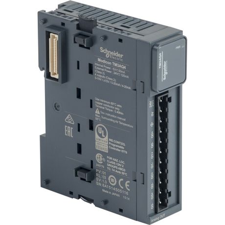 АНАЛОГ МОДУЛЬ РАСШИРЕНИЯ ТМ3- 4 АНАЛОГОВЫХ ВЫХОДА | TM3AQ4 Schneider Electric