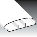 Кабельный канал белый ELEGАNT LE 100 (HD) 100х20 | 100_HD Kopos