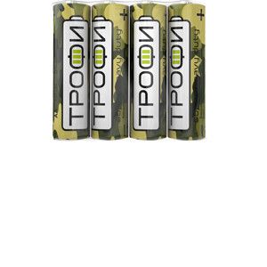 Батарейка солевая (ЭП) R6-4S Классика (60/1200/28800) (AA) | Б0012906 ТРОФИ