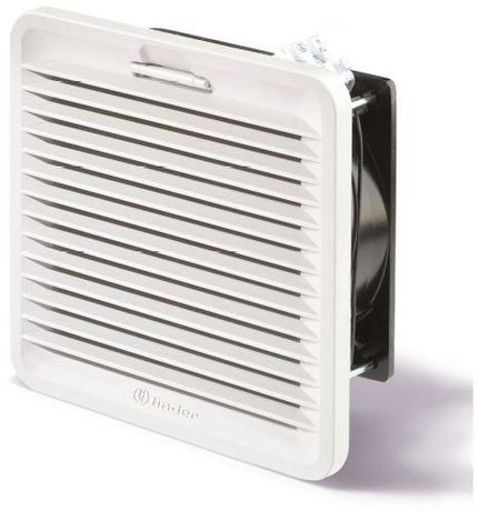 Вентилятор с фильтром 120В AC 100куб.м/ч IP54 (версия обр. напр. потока) FINDER 7F2181203100