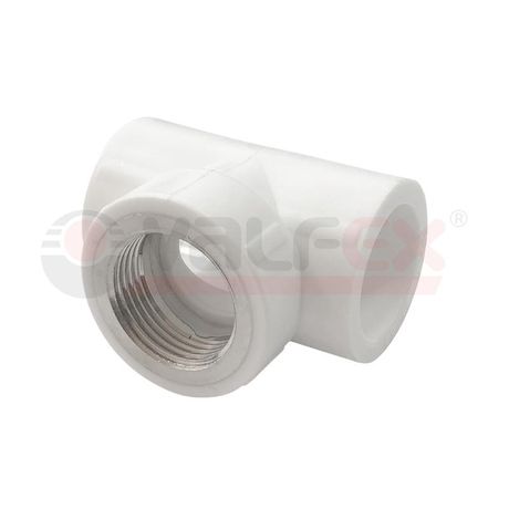 Тройник комбинированный 20x1/2' ВР полипропиленовый PPR белый - 10127020-PRO VALFEX VALFEX арт. 10127020-PRO