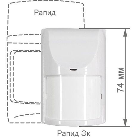 Извещатель охранный объемный оптико-электронный инфракрасный дальность зоны обнаружения 15 м, угол обзора 98 град - ЦБ000004125 Сибирский Арсенал