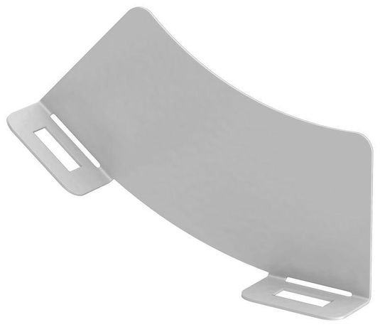 Перегородка разделительная 50мм поворота вертикал. внутр. 45град. RAL 9016 IEK CRP50-0-45-050-9016