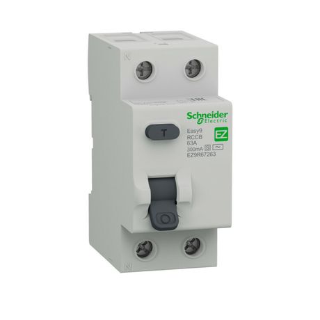Выключатель дифференциальный (УЗО) EASY9 2П 63А 300мА AC-S 230В | EZ9R67263 Schneider Electric APC