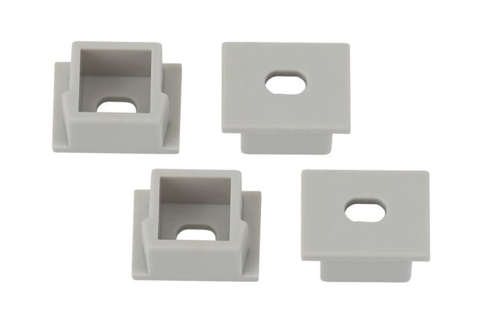 Набор заглушек для профиля CAB261, 4 сквозные (500/24000) ЭРА - Б0039433