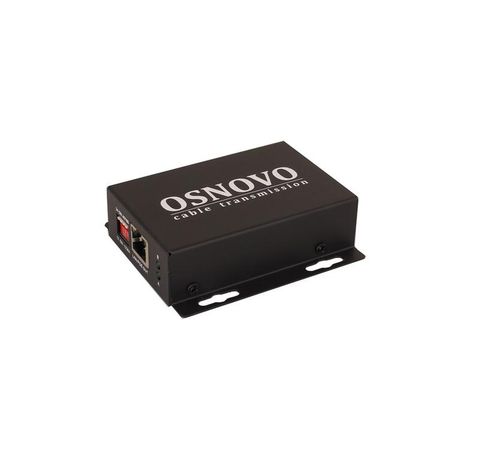 Удлинитель PoE 10M/100M Fast Ethernet на 400м до 30Вт E-PoE/1A OSNOVO 1000634314