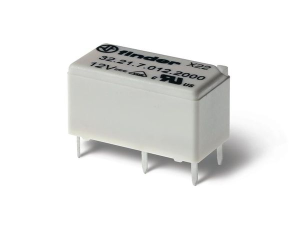 Субминиатюрное электромеханическое реле; монтаж на печатную плату; 1CO 6A; контакты AgSnO2 | 322170484000 Finder 32.21.7.048.4000