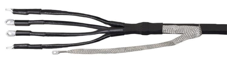 Муфта концевая КВ(Н)тп 4х70/120 с наконечн.; ППД бумаж. изол. 1кВ IEK UZM-BIK1-NVN4-70120SZ