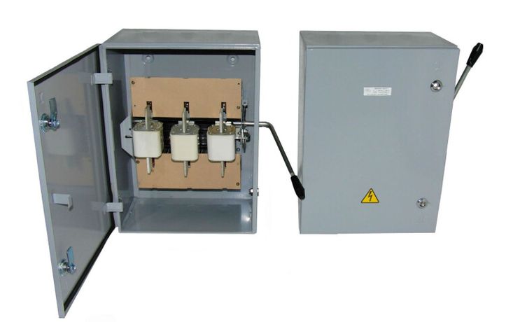 Ящик ЯБЗ-400-2 УЗ (ЯБПВУ-400А) с выключателем и ПН-2 (IP54)