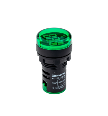 Индикатор напряжения, 20-500V AC, зеленый MT22-VM3 | 78723 ОВЕН