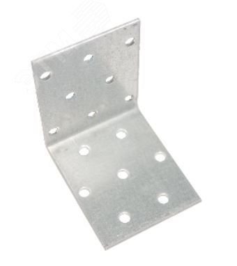 Уголок Кунгур крепежный 80х80*40*2,0 ГОЦ цинк - 10674 ПТК