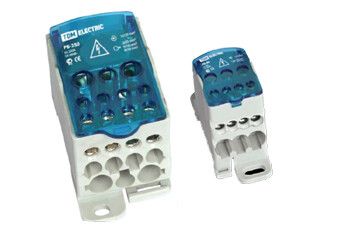 Распределительный блок на DIN-рейку РБ-80 однополюсный 80А (1х16/4х6+2x16) - SQ0823-0001 TDM