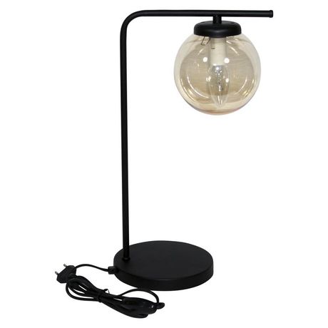 Светильник "Лоу" ННБ 63-60-004 (ИМ) настольный шнур черн./черн.муар Элетех 1005405131