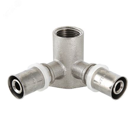 Водорозетка пресс проходная 20 х 1/2' - VTm.234.N.200420 VALTEC IV2342001