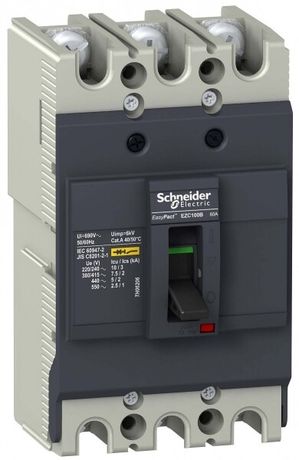 Выключатель автоматический 3п 3т 40А 7.5кА 400В EZC100 SchE EZC100B3040 APC