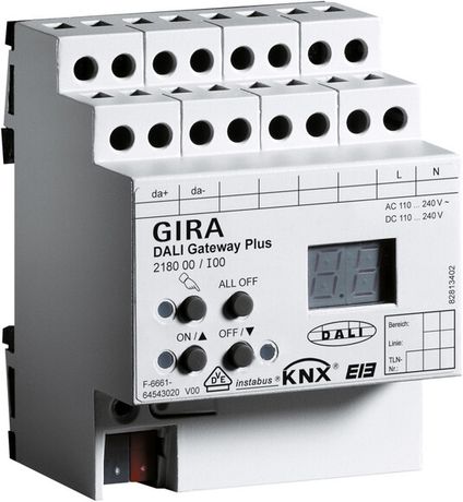 Шлюз DALI instabus KNX/EIB с ручным упр. GIRA 218000