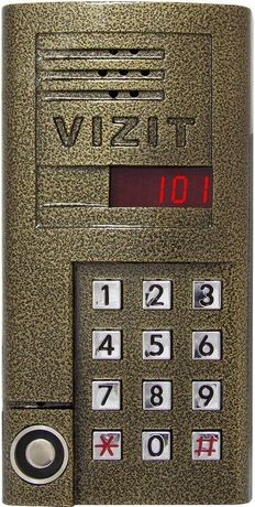 Блок вызова БВД-SM101T аудио накладной ТМ VIZIT