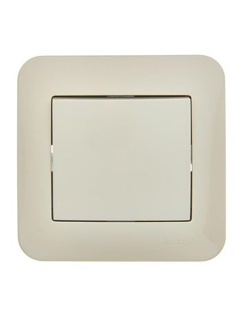 Выключатель 1-кл. 1п СП ASTI 10А IP20 в сборе крем. LEZARD 7081-0303-100