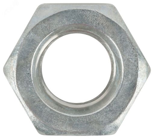 Гайка DIN934 М6 шестигранная оцинкованная (19 шт) - 28406-2 Хортъ