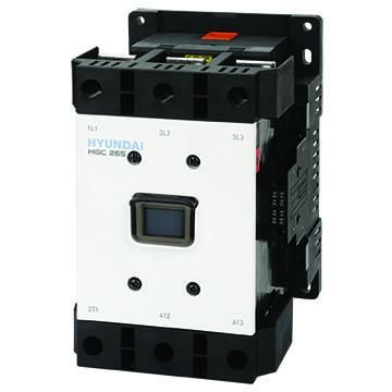 Магнитный контактор HGC265 22NS F220 265А 147 кВт при АС3 (380-440В) кат. 100-240В АC 110-220 DC 2НО+2НЗ | 13.01.01.000481 HYUNDAI