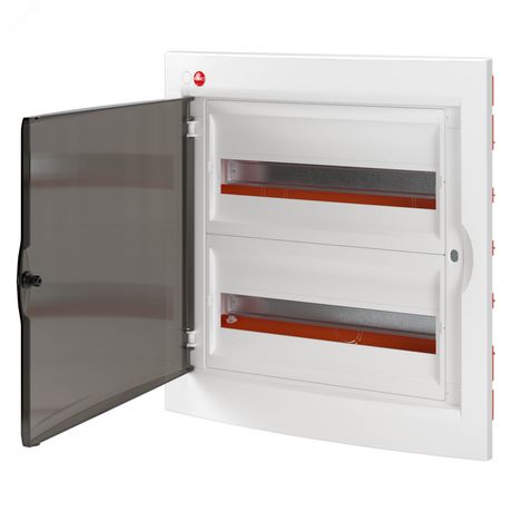 Щиток встраиваемый с дверцей, 36 модулейIP41, белыйс усиленным клеммным блоком 2х87312 | 81736 DKC ДКС