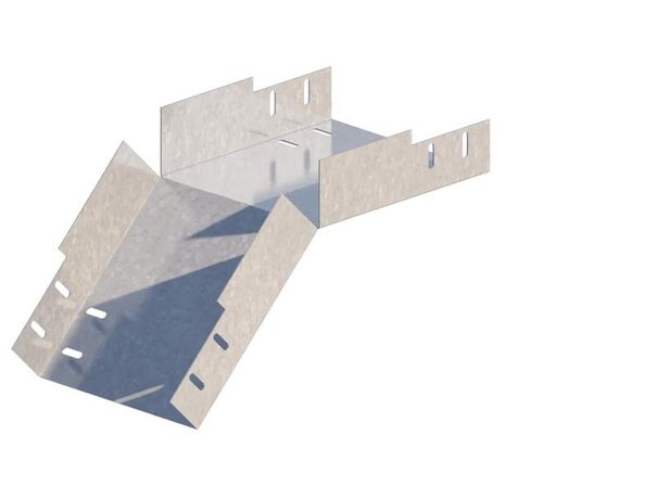 Лоток монтажный угловой 45 вниз ЛУ45Н.200.100.347.0,7.2 - Н0122360614 СОЭМИ