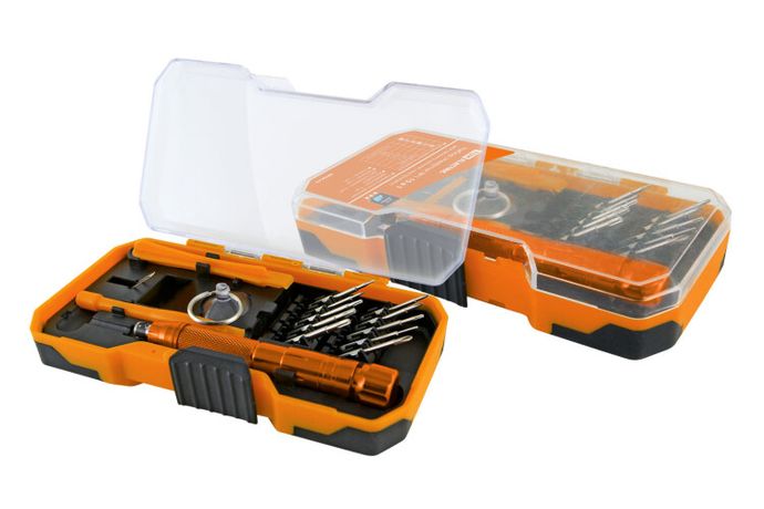 Набор отвертка с битами для мелкой электроники, №1, 15 предметов "Алмаз" | SQ1019-0201 TDM