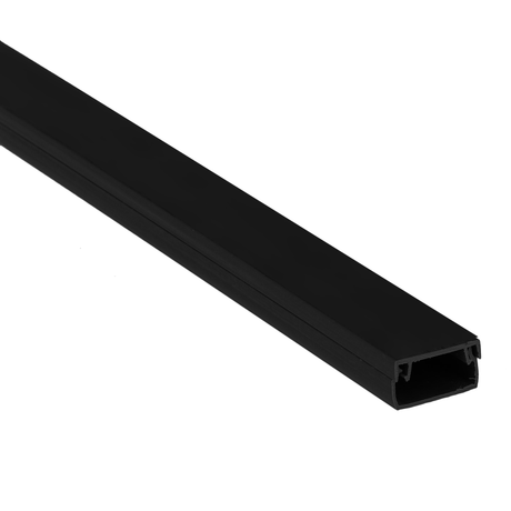 Канал кабельный (60х40) (18 м) черный -Plast - kk-60-40b EKF